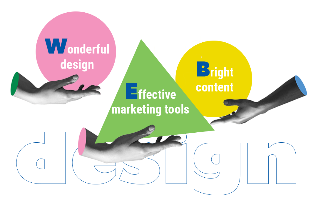 Wonderful design effective marketing tools bright content