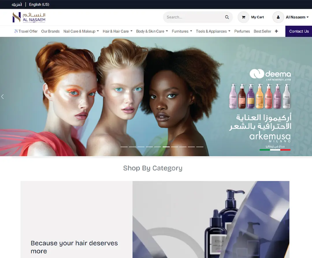 Odoo eCommerce Website Projects