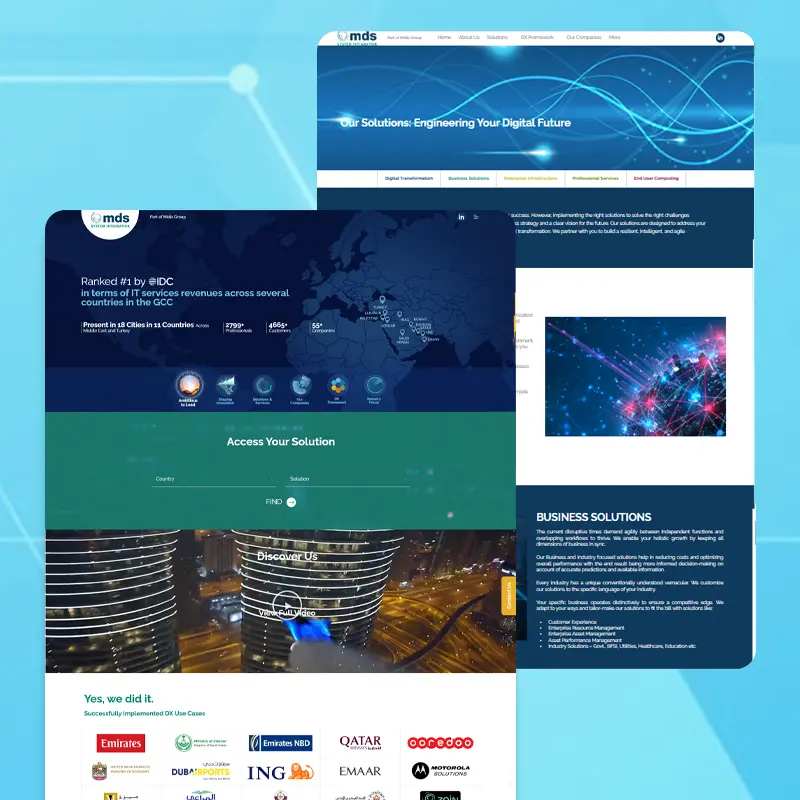 Custom web development solutions in Dubai