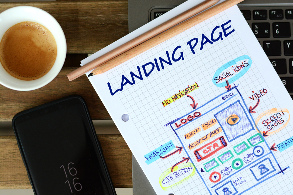 Landing Page with CMS
