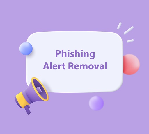 Phishing Alert Removal