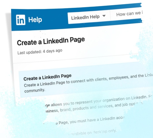 LinkedIn Page Creation